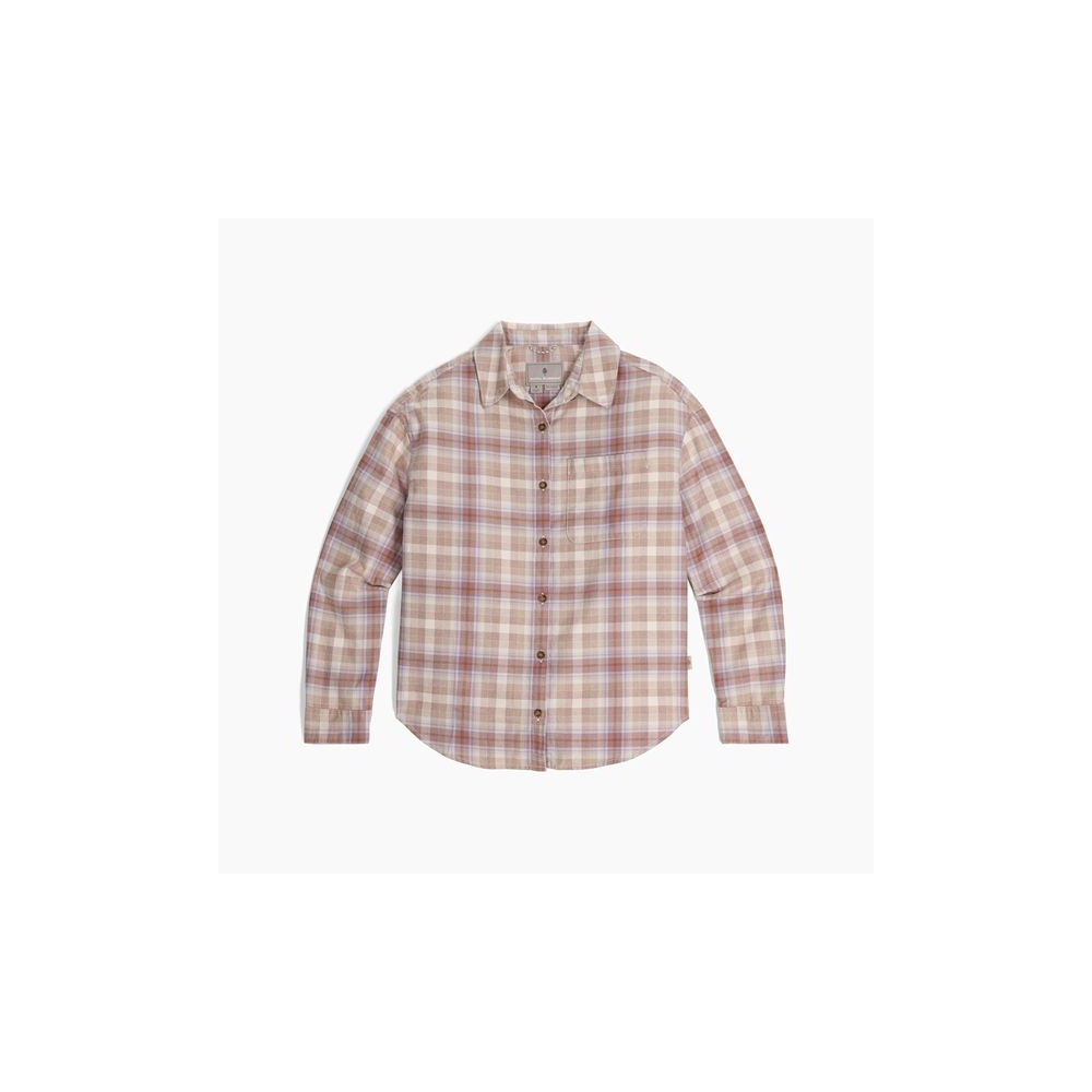 Royal Robbins Lieback Overshirt Women's Chalk Dipsea Pld Y14600137-119 shirts en tops online bestellen bij Kathmandu Outdoor & Travel