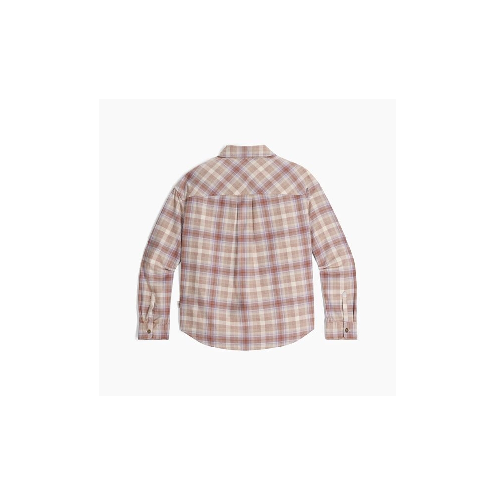 Royal Robbins Lieback Overshirt Women's Chalk Dipsea Pld Y14600137-119 shirts en tops online bestellen bij Kathmandu Outdoor & Travel