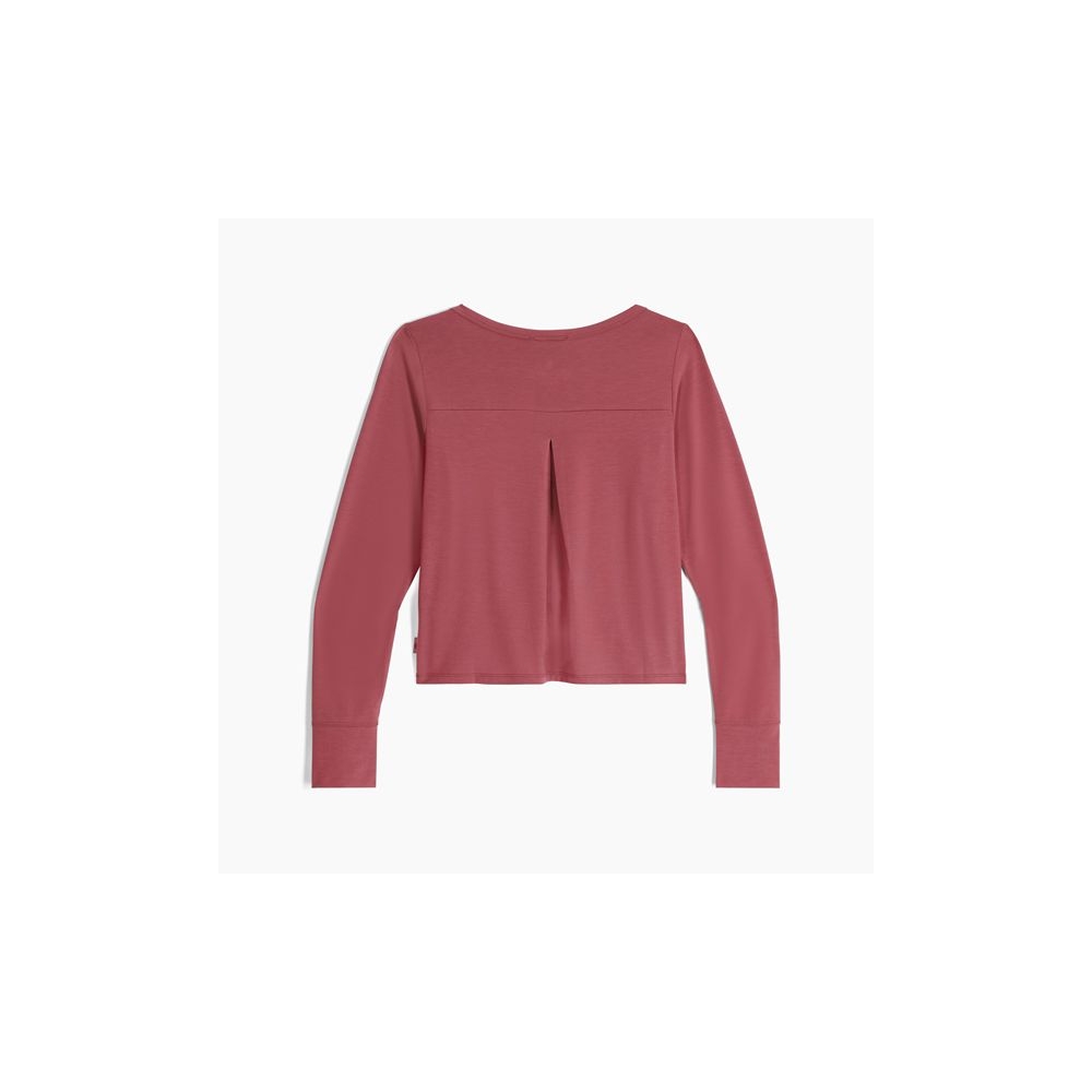 Royal Robbins Madera Long Sleeve Women's Wild Rhubarb Y14600138-602 fleeces en truien online bestellen bij Kathmandu Outdoor & Travel
