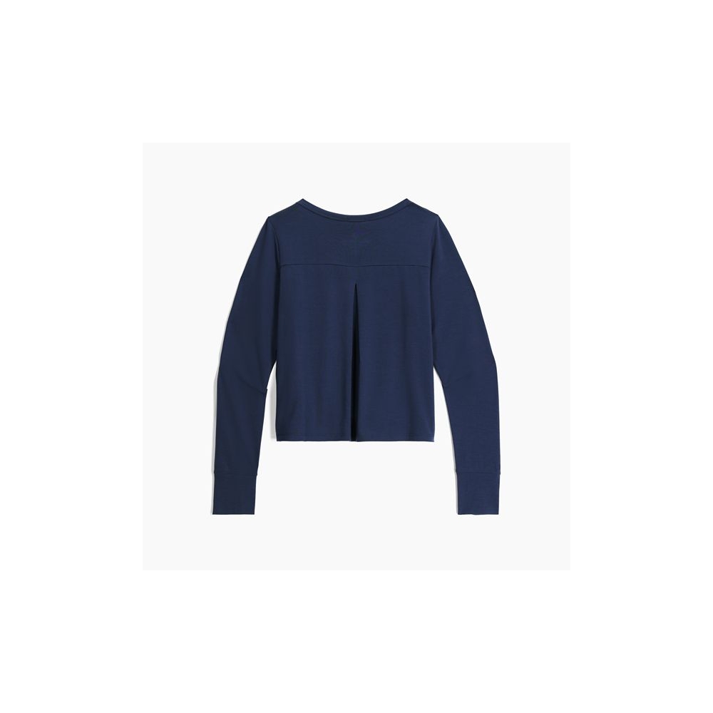 Royal Robbins Madera Long Sleeve Women's Deep Blue Y14600138-722 fleeces en truien online bestellen bij Kathmandu Outdoor & Travel