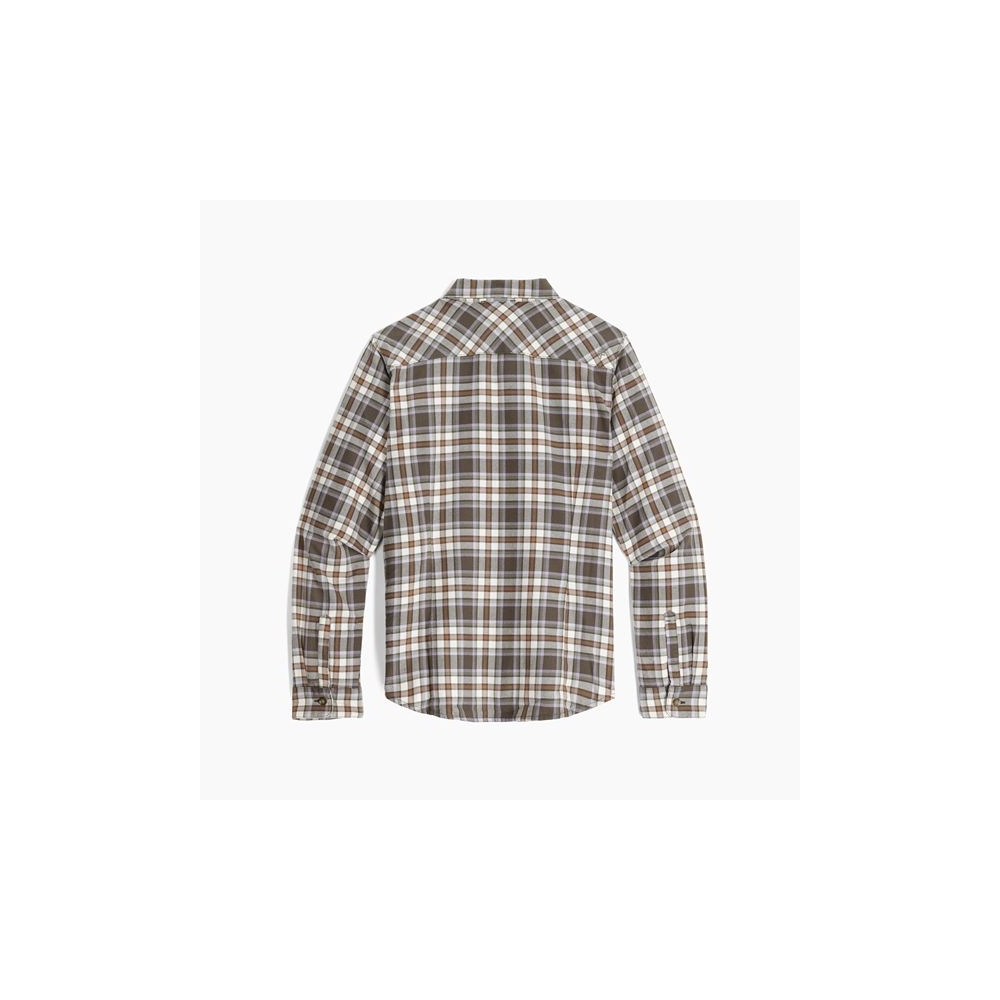 Royal Robbins Lieback Organic Cotton Flannel L/S Women's Everglade Bodega Bay Pld Y621012-312 shirts en tops online bestellen bij Kathmandu Outdoor & Travel