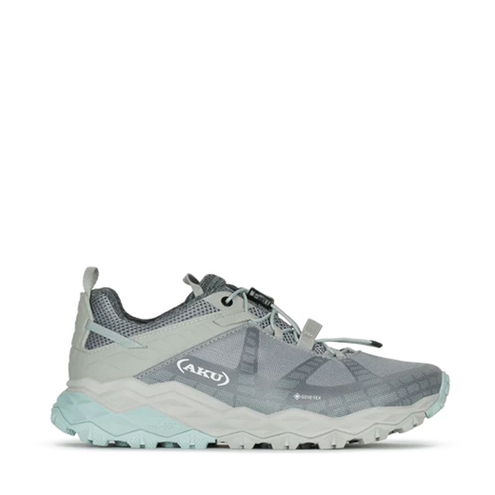 AKU Flyrock GTX Women's Light Violet/Aqua Green 699-670 wandelschoenen dames online bestellen bij Kathmandu Outdoor & Travel