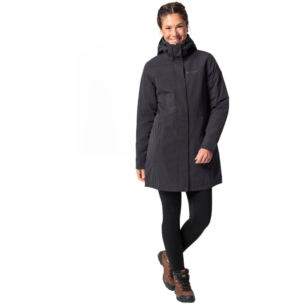 Vaude Skomer Wool Parka II Women's black 43364-010 jassen online bestellen bij Kathmandu Outdoor & Travel