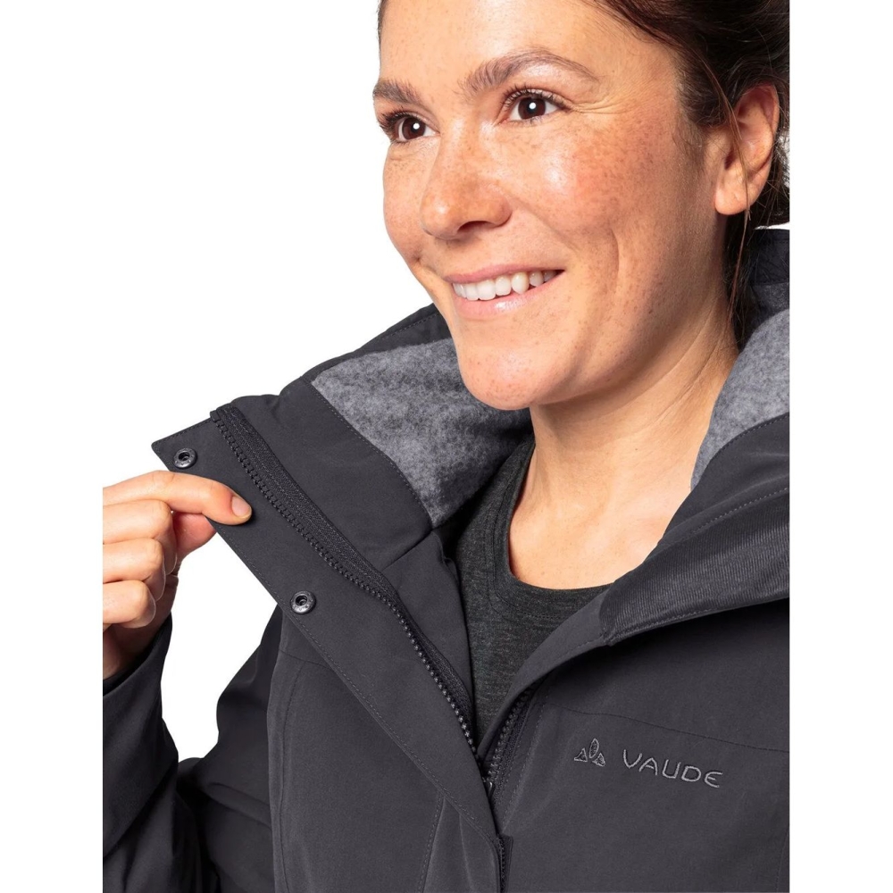 Vaude Skomer Wool Parka II Women's black 43364-010 jassen online bestellen bij Kathmandu Outdoor & Travel