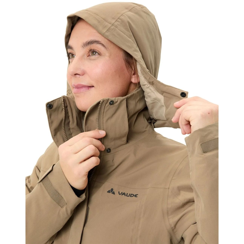 Vaude Skomer Wool Parka II Women's oat 43364-120 jassen online bestellen bij Kathmandu Outdoor & Travel