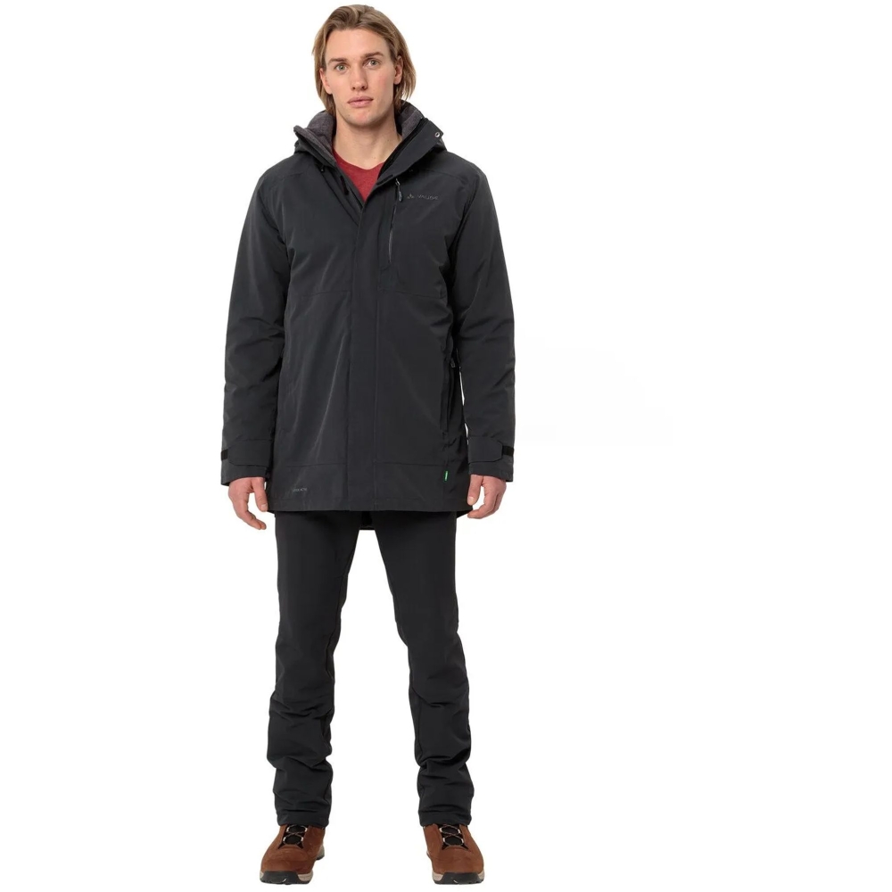 Vaude Idris Wool Parka II black uni 45013-051 jassen online bestellen bij Kathmandu Outdoor & Travel