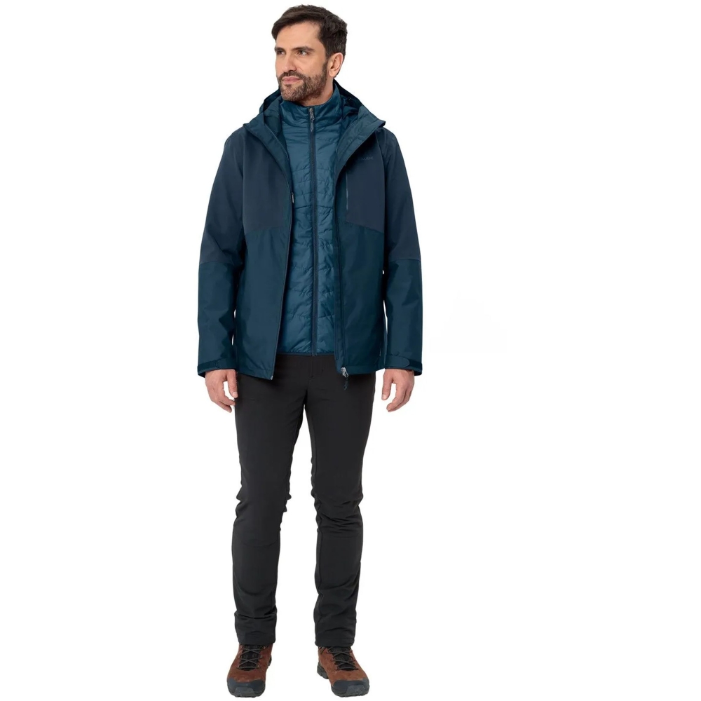 Vaude Miskanti 3in1 Jacket II dark sea uni 41572-160 jassen online bestellen bij Kathmandu Outdoor & Travel
