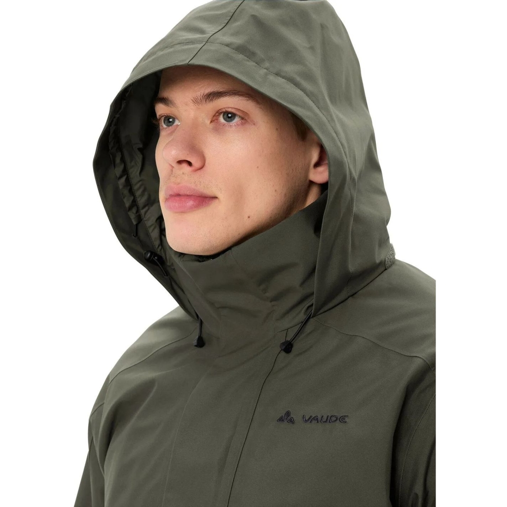 Vaude Idris 3in1 Parka IV khaki 47976-161 jassen online bestellen bij Kathmandu Outdoor & Travel