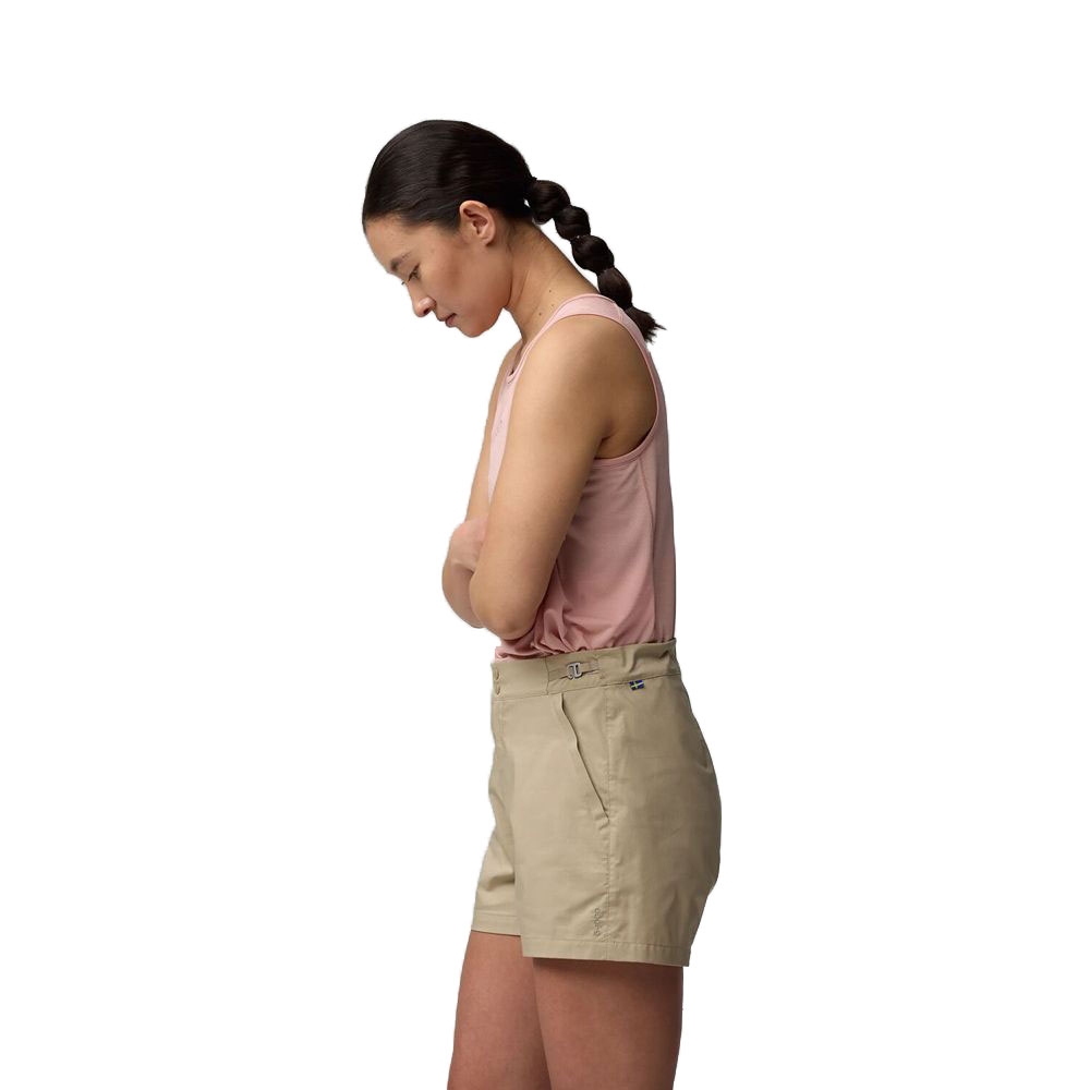 Fjällräven Abisko Hike Shorts Women's Fossil 14200178-118 broeken online bestellen bij Kathmandu Outdoor & Travel