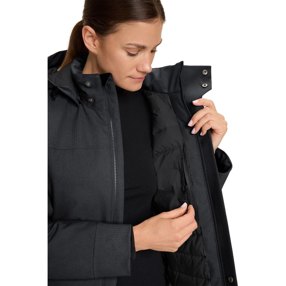Nordisk Tana Down Coat Women's Black 20121234-Black jassen online bestellen bij Kathmandu Outdoor & Travel