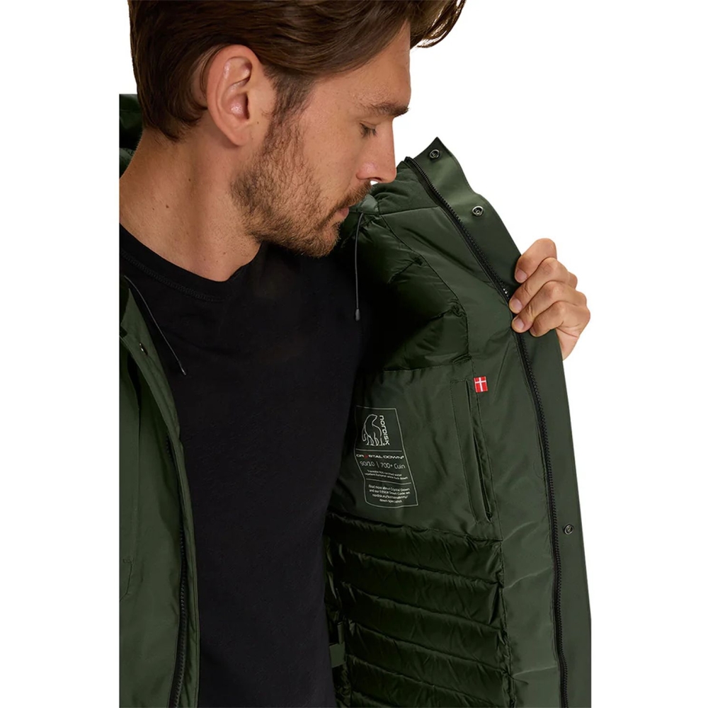 Nordisk Jarvi Down Parka Kombu Green  20121242-Kombu Green jassen online bestellen bij Kathmandu Outdoor & Travel