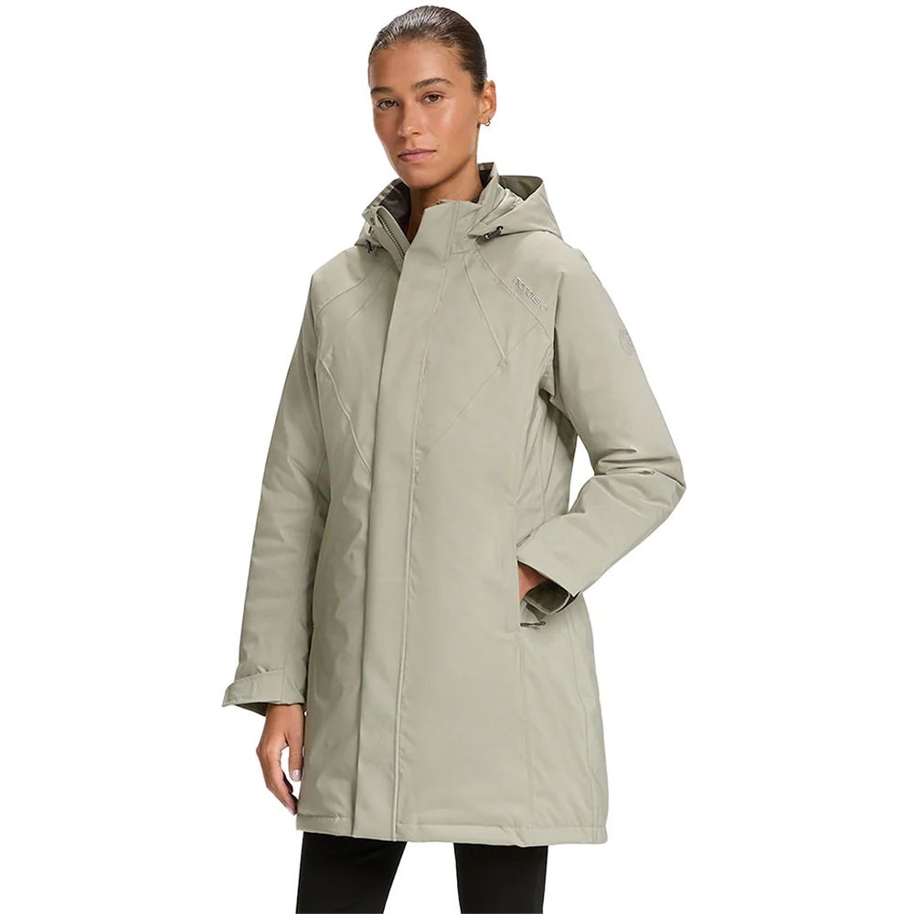 Nordisk Nordisk Vigdis Down Coat Women's 20121281-Vetiver Gre jassen Nordisk Vigdis Down Coat Women's Vetiver Green 20121281-Vetiver Gre jassen online bestellen bij Kathmandu Outdoor & Travel