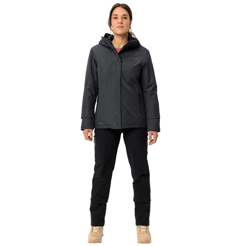 Vaude Rosemoor Padded Jacket II Women's phantom black 46284-678 jassen online bestellen bij Kathmandu Outdoor & Travel