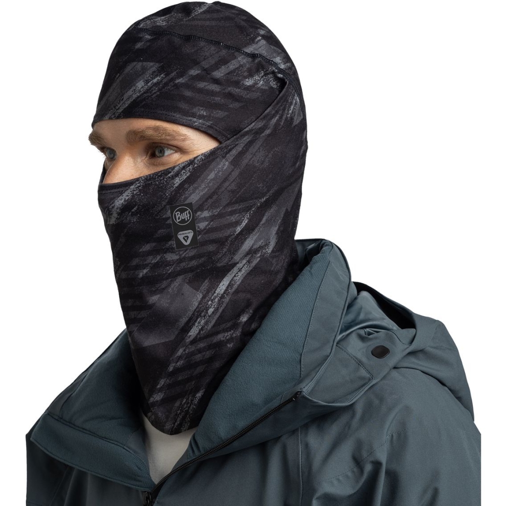 Buff Buff Thermonet Hinged Balaclava 136854901 kleding accessoires  Buff Thermonet Hinged Balaclava BARDEEN GRAPHITE               136854901 kleding accessoires online bestellen bij Kathmandu Outdoor & Travel