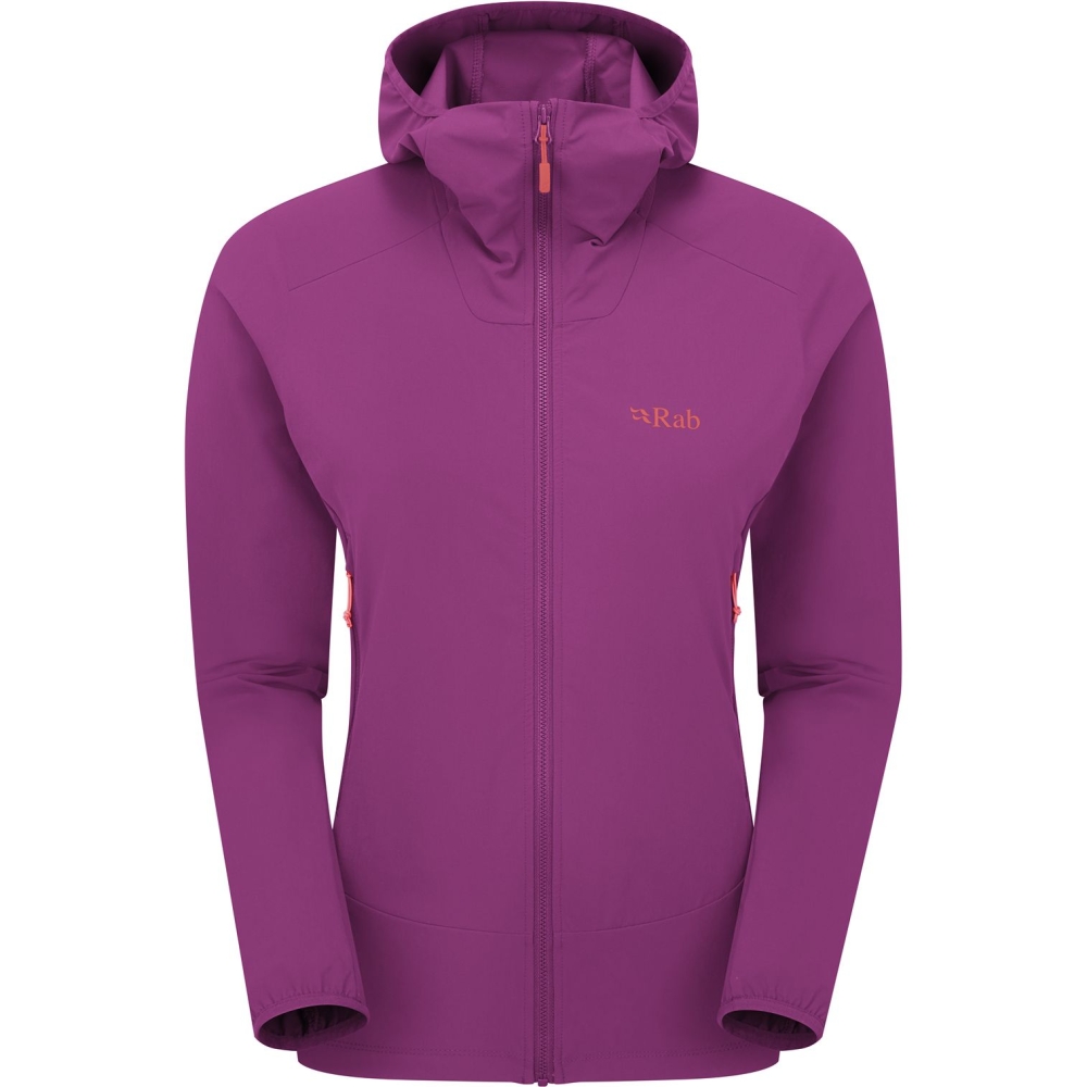 Rab Borealis Hoody Women's Plum QWS-77-PLM jassen online bestellen bij Kathmandu Outdoor & Travel