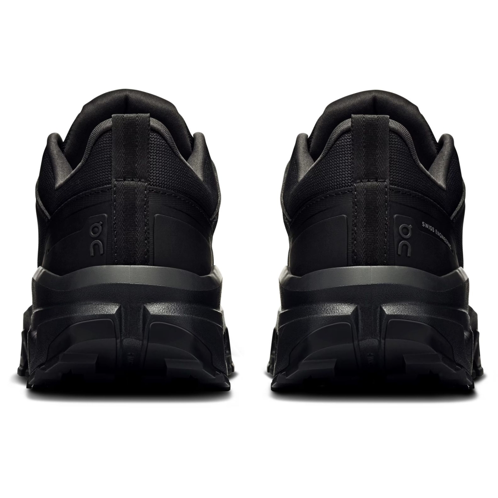 On-running Cloudrock Low WP Women's Black | Black 3WF10141043 wandelschoenen dames online bestellen bij Kathmandu Outdoor & Travel