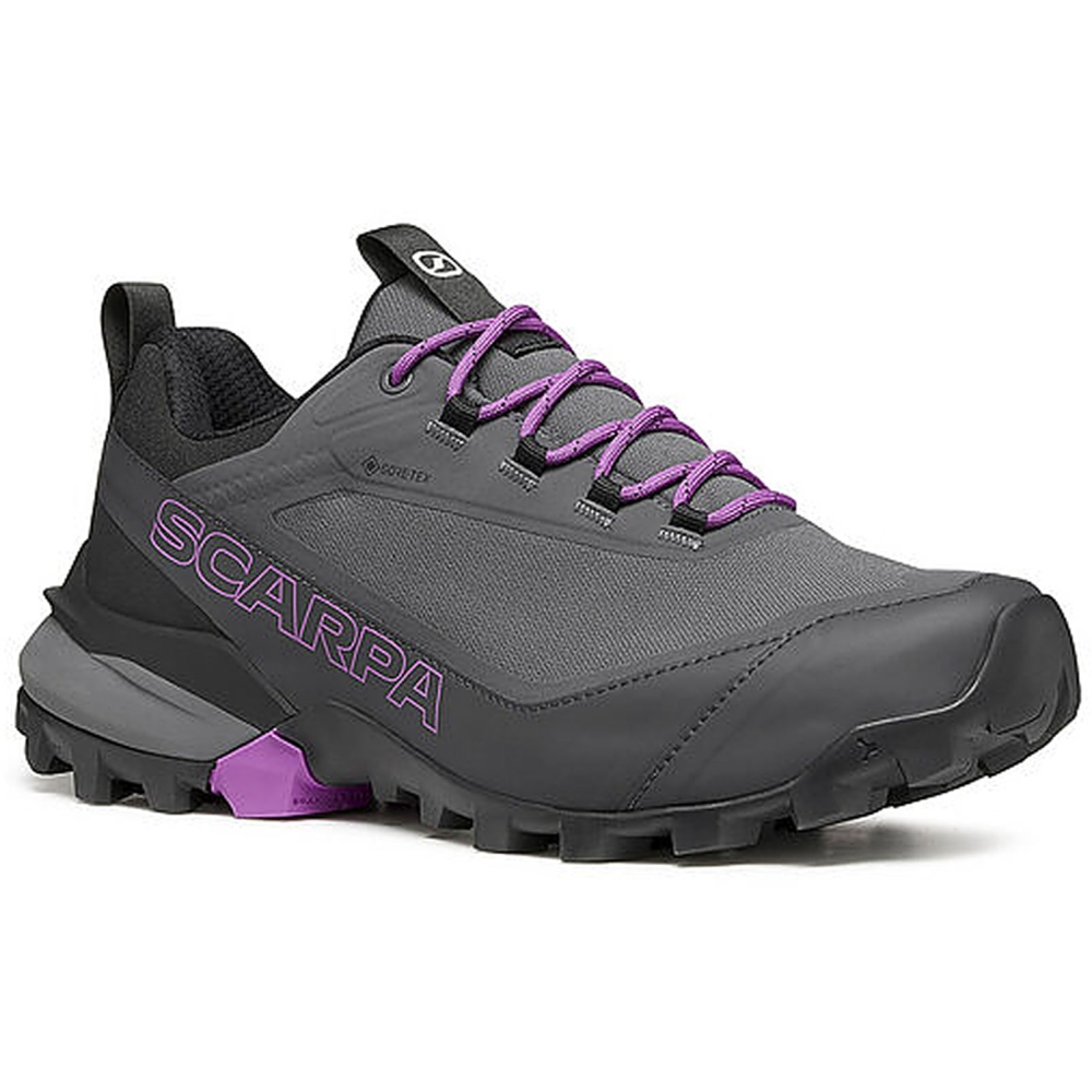 Scarpa Ribelle Cross 2 GTX Women's Dark Gray/Purple 63136G-L-1125 wandelschoenen dames online bestellen bij Kathmandu Outdoor & Travel