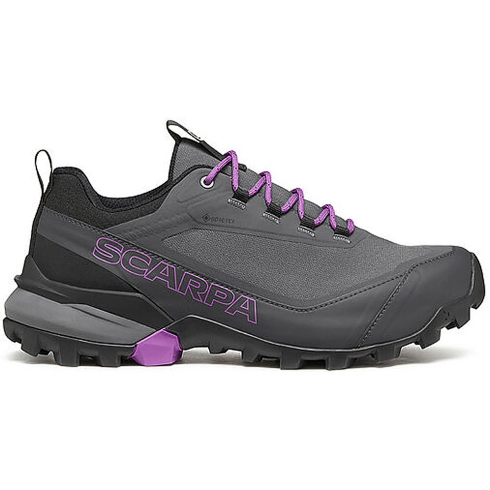 Scarpa Ribelle Cross 2 GTX Women's Dark Gray/Purple 63136G-L-1125 wandelschoenen dames online bestellen bij Kathmandu Outdoor & Travel