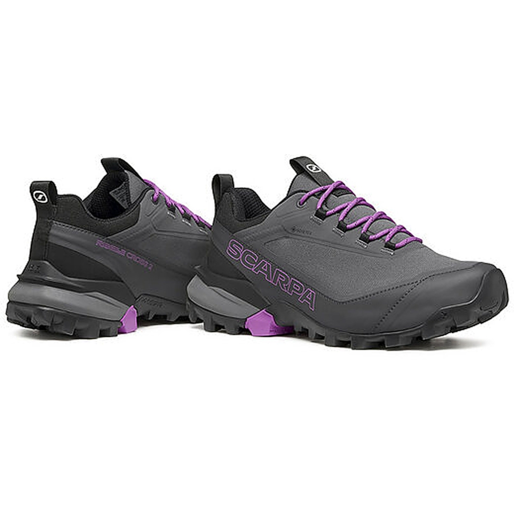 Scarpa Ribelle Cross 2 GTX Women's Dark Gray/Purple 63136G-L-1125 wandelschoenen dames online bestellen bij Kathmandu Outdoor & Travel