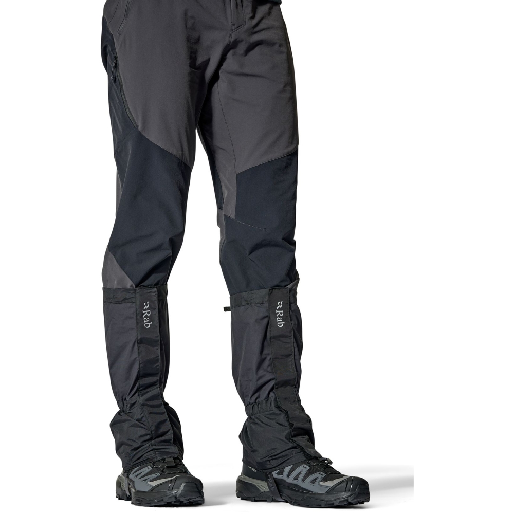 Rab Trek Gaiter Black QAJ-71-BLK wandelstokken en gamaschen online bestellen bij Kathmandu Outdoor & Travel