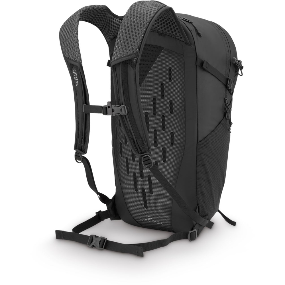Rab Tygen 22 Black QAQ-04-BLK dagrugzakken online bestellen bij Kathmandu Outdoor & Travel