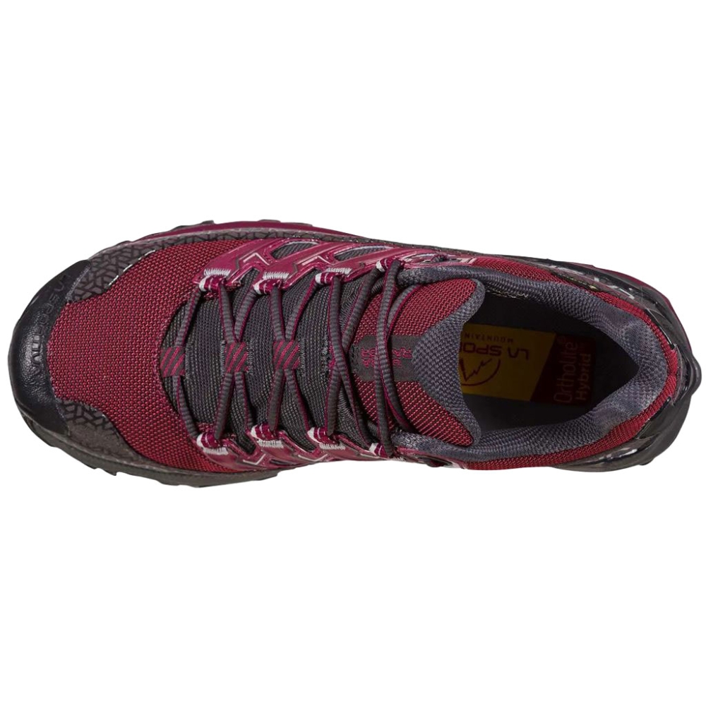 La Sportiva Ultra Raptor II Woman GTX Red Plum/Carbon ZFHS149U02G00 wandelschoenen dames online bestellen bij Kathmandu Outdoor & Travel