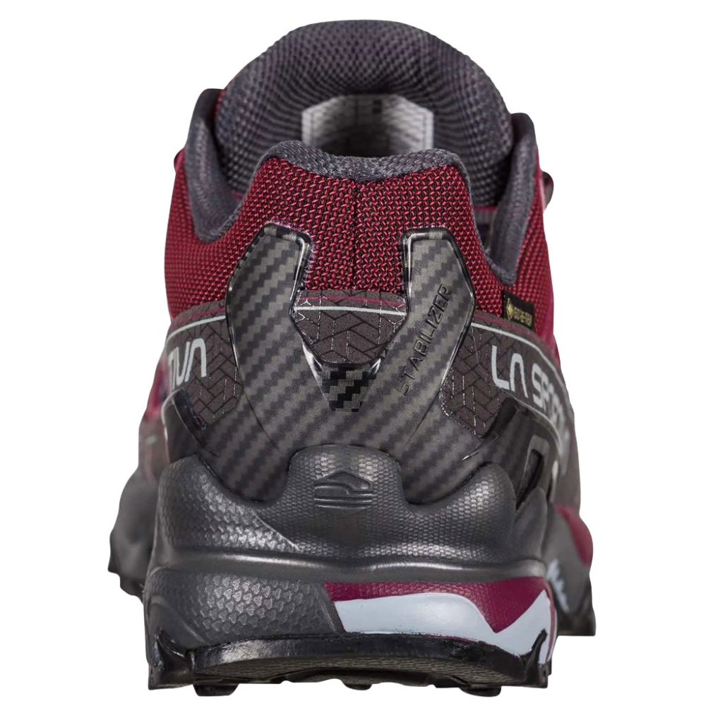 La Sportiva Ultra Raptor II Woman GTX Red Plum/Carbon ZFHS149U02G00 wandelschoenen dames online bestellen bij Kathmandu Outdoor & Travel