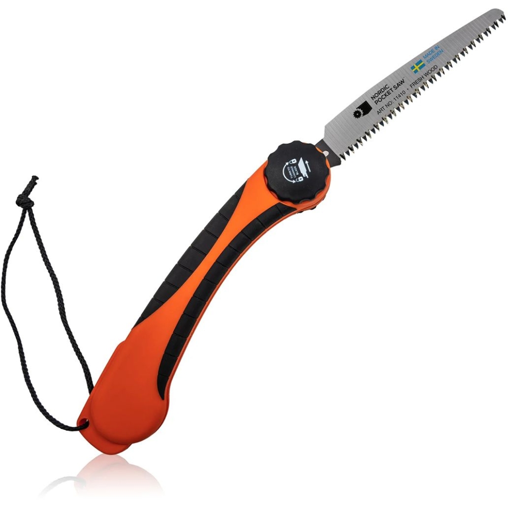 Nordic Pocket Saw Opvouwbare Zaag Oranje NPS 11403 messen & tools online bestellen bij Kathmandu Outdoor & Travel