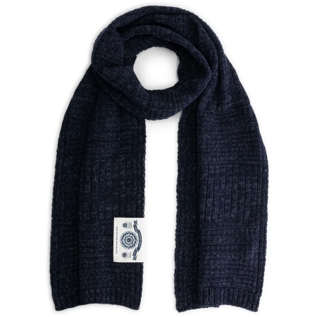 Blue Loop Originals  Harlingen Scarf Navy Melange