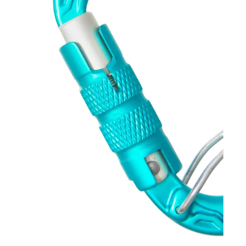 Edelrid HMS Bulletproof Triple FG Icemint 738150003290 karabiners en setjes online bestellen bij Kathmandu Outdoor & Travel