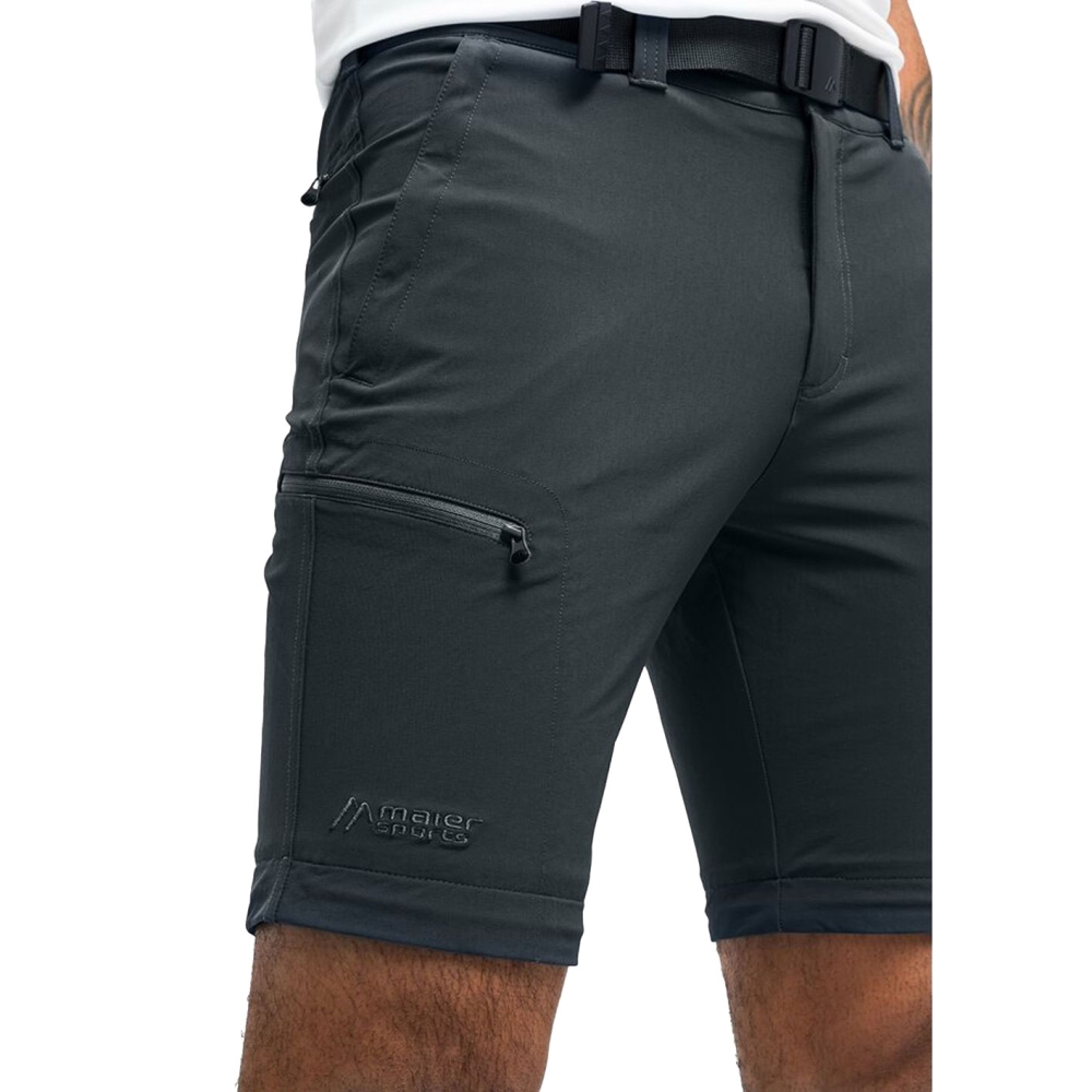 Maier Sports Tajo 2 Zipp-Off Pant Regular Black 3000006-10900 broeken online bestellen bij Kathmandu Outdoor & Travel