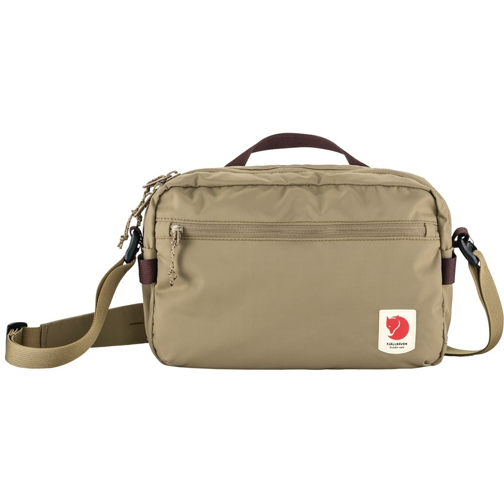 Fjällräven High Coast Crossbody Clay F23227-221 tassen online bestellen bij Kathmandu Outdoor & Travel