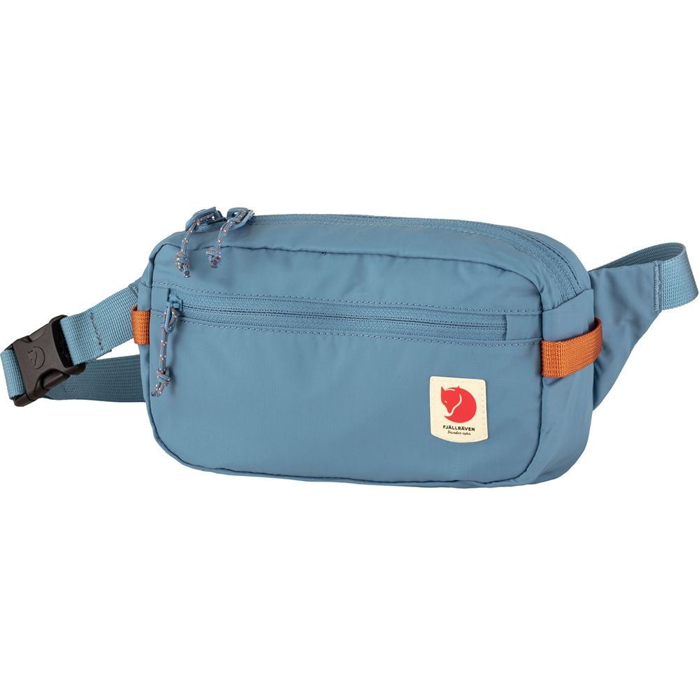 Fjällräven High Coast Hip Pack Dawn Blue F23223-543 tassen online bestellen bij Kathmandu Outdoor & Travel