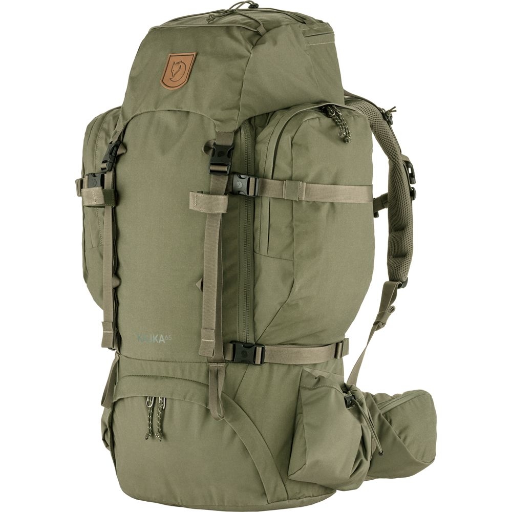 Fjällräven Kajka 65 S/M Green F24200025-620 trekkingrugzakken online bestellen bij Kathmandu Outdoor & Travel