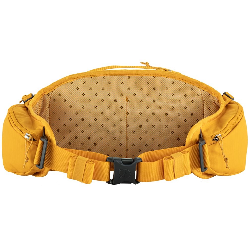 Fjällräven Abisko Hip Pack 6 Mustard Yellow F23200306-161 tassen online bestellen bij Kathmandu Outdoor & Travel