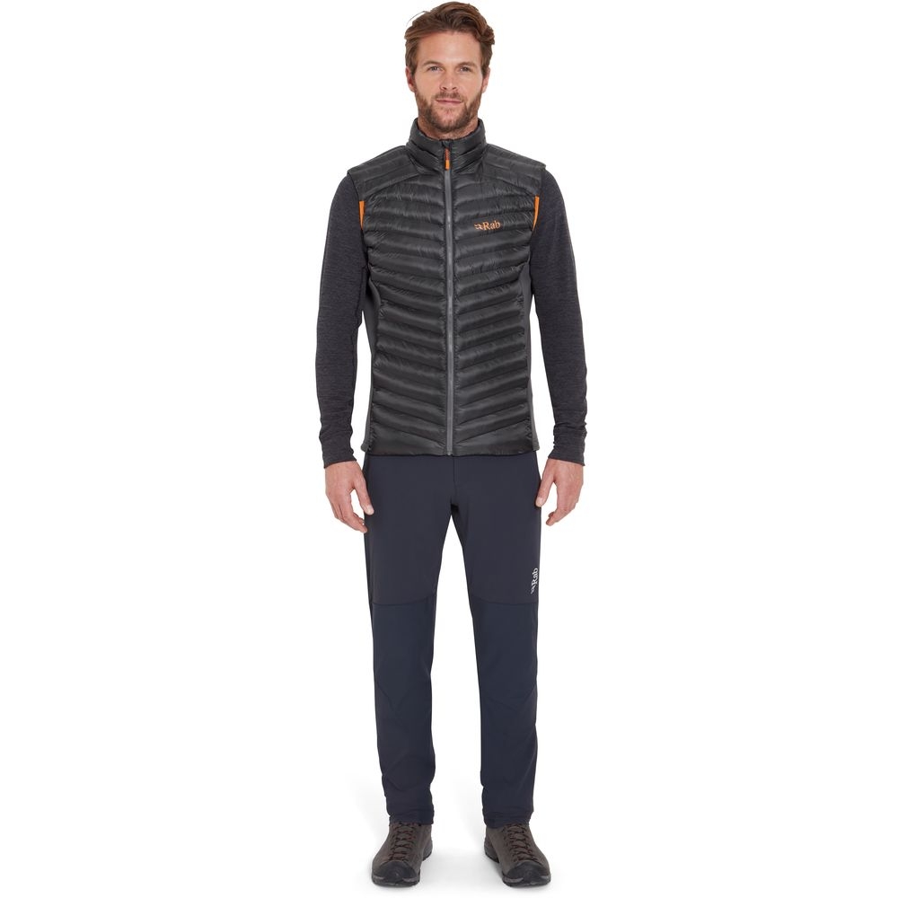 Rab Cirrus Flex Vest Graphene QIP-35-GRH jassen online bestellen bij Kathmandu Outdoor & Travel