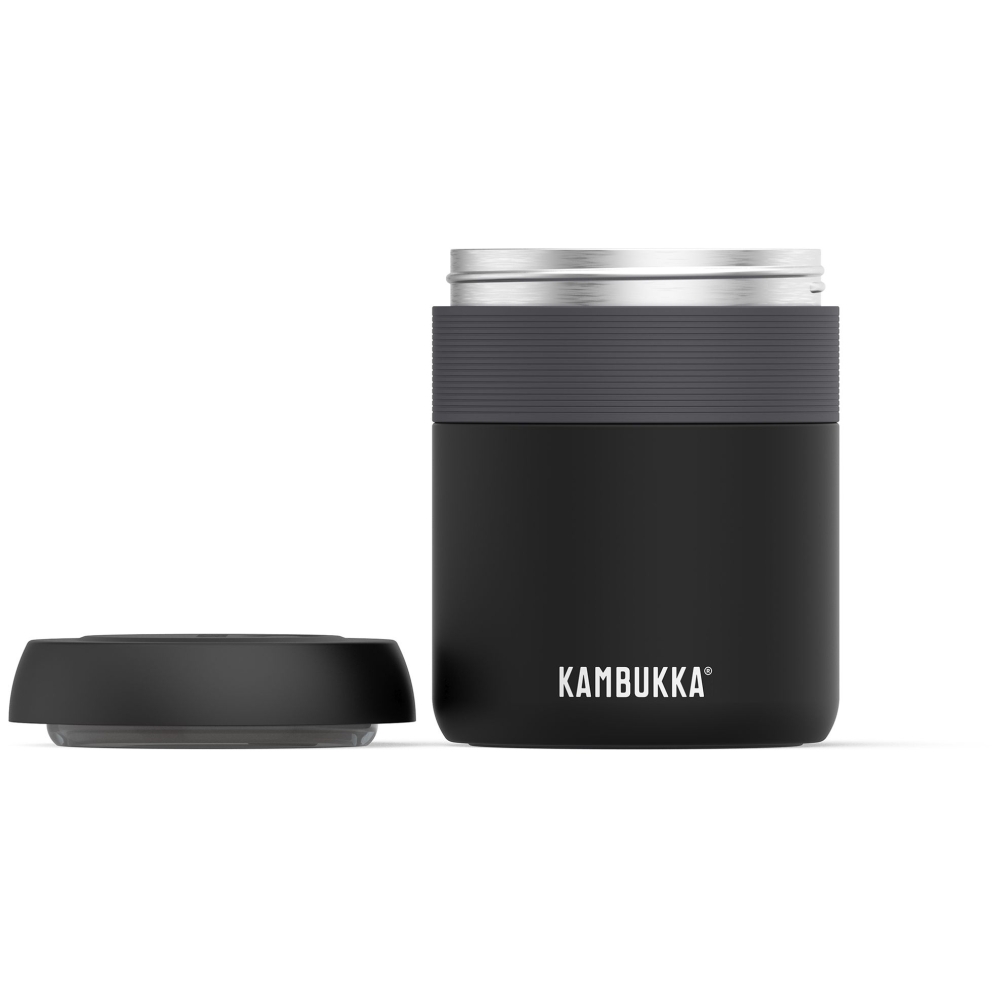 Kambukka Bora 600ml  Matte Black 11-06010 drinkflessen en thermosflessen online bestellen bij Kathmandu Outdoor & Travel