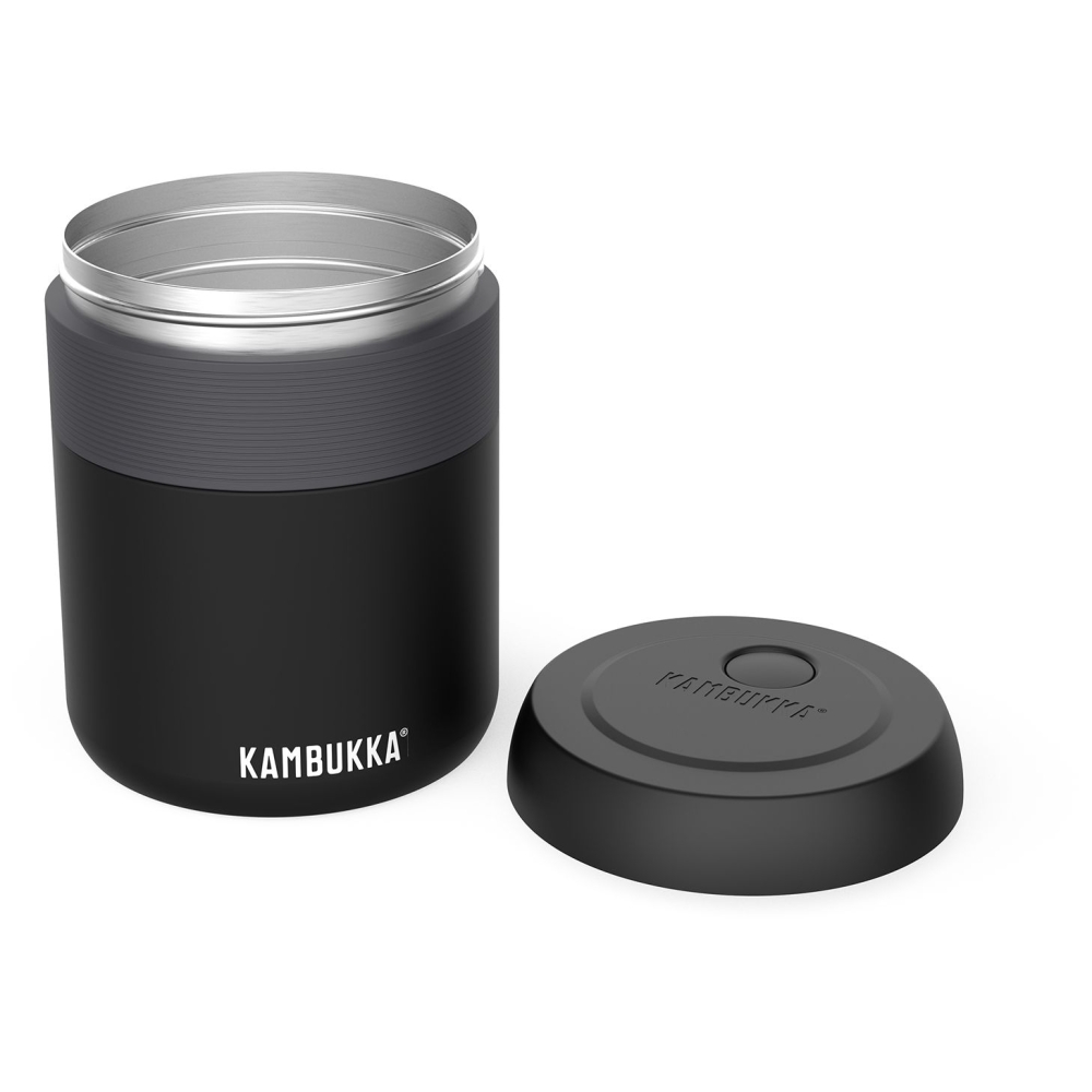 Kambukka Bora 600ml  Matte Black 11-06010 drinkflessen en thermosflessen online bestellen bij Kathmandu Outdoor & Travel
