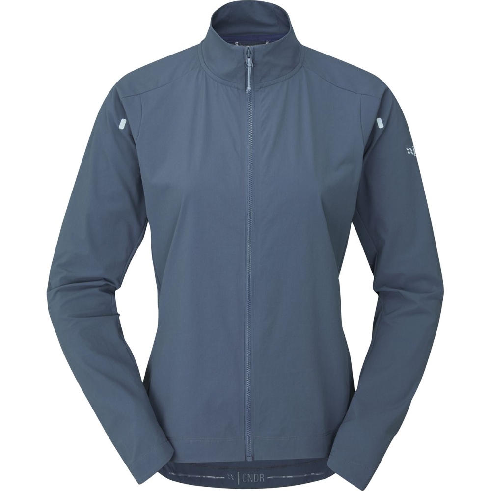 Rab Cinder Borealis Jacket Women's Orion Blue QWS-67-ORB jassen online bestellen bij Kathmandu Outdoor & Travel