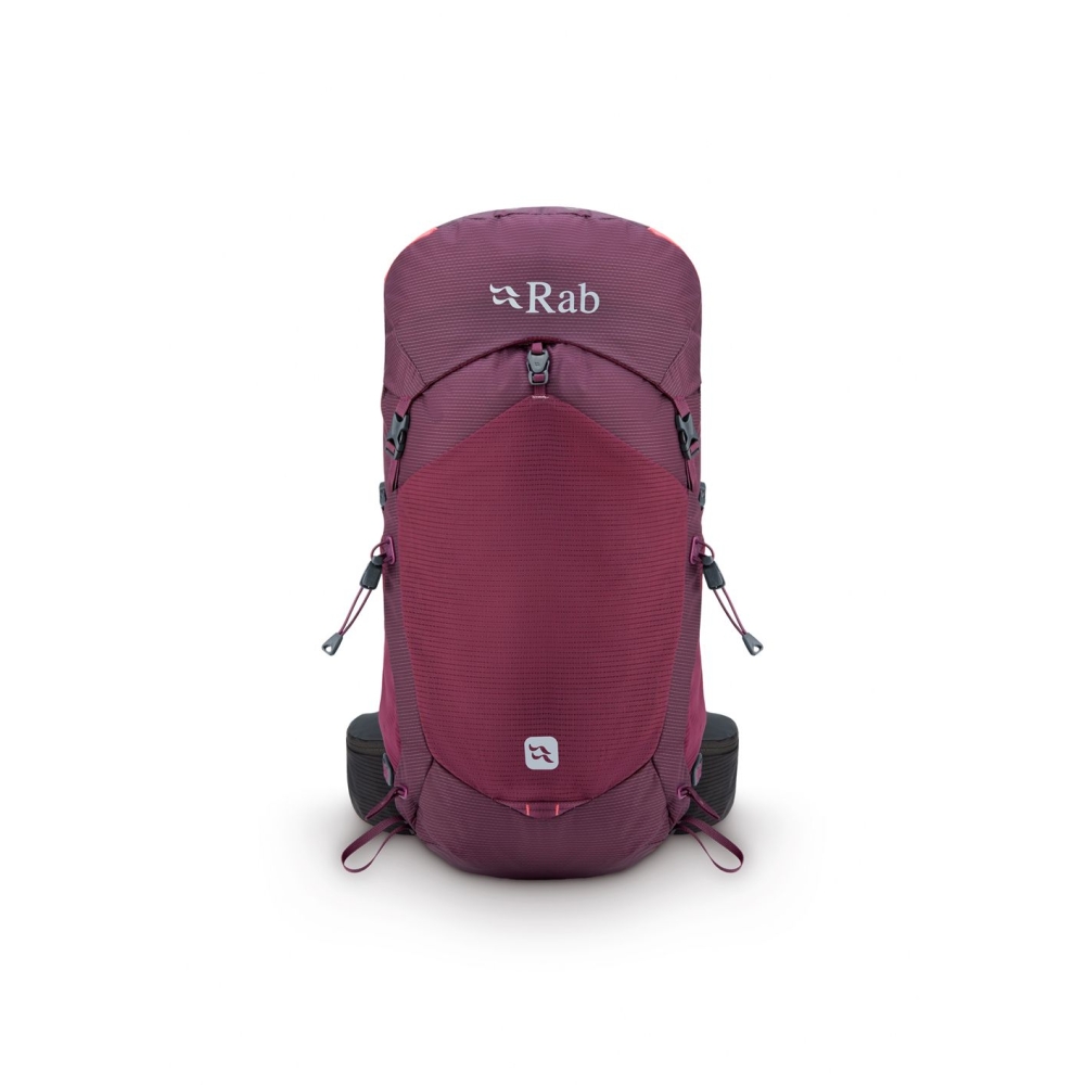 Rab Protium 33 ND Mulberry QAP-65-MUL dagrugzakken online bestellen bij Kathmandu Outdoor & Travel