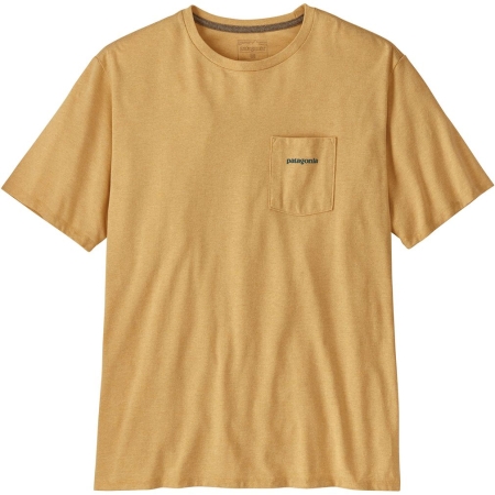 Patagonia  Boardshort Logo Pocket Responsibili-Tee Beeswax Tan
