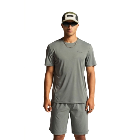 Craft  Adv Essence SL Tee 2 Granite