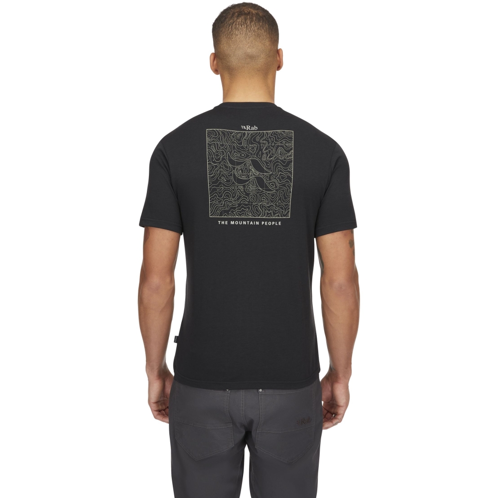 Rab Crimp Elevation Tee Beluga QBL-68-BEL shirts en tops online bestellen bij Kathmandu Outdoor & Travel