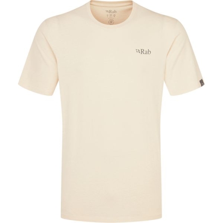 Rab  Stance Mountain Peak Tee Ecru