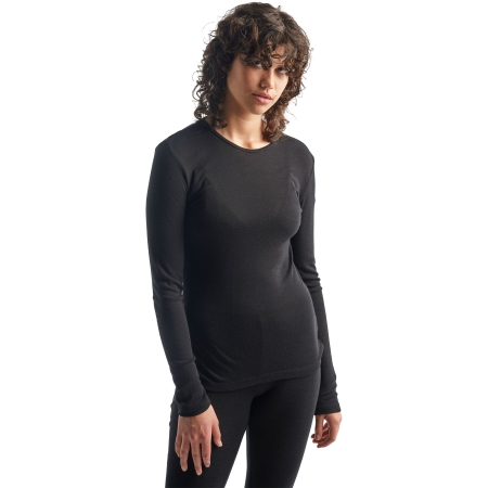 Icebreaker  175 Everyday LS Crewe Women's Black Icebreaker  175 Everyday LS Crewe Women's Black