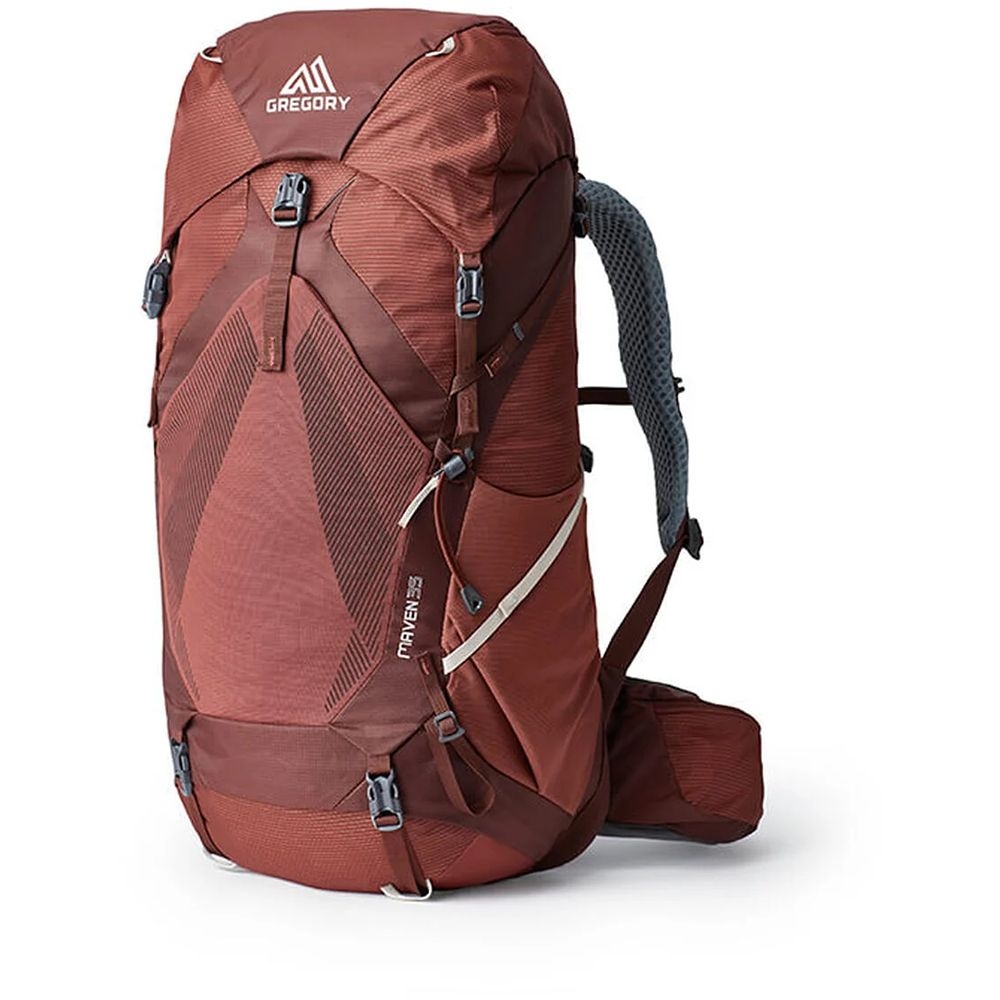Gregory Maven 35 Rosewood Red 143395-0604 dagrugzakken online bestellen bij Kathmandu Outdoor & Travel