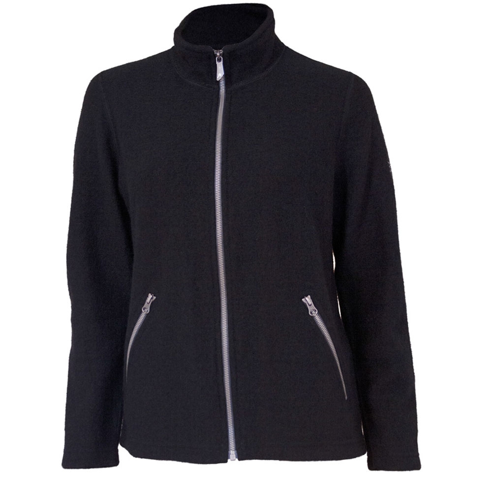Ivanhoe Ivanhoe Bella Full Zip Women's 1100416-015 fleeces en truien  Ivanhoe Bella Full Zip Women's Black 1100416-015 fleeces en truien online bestellen bij Kathmandu Outdoor & Travel