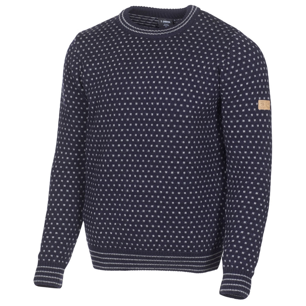 Ivanhoe Sverre Crewneck Navy 2100549-022 fleeces en truien online bestellen bij Kathmandu Outdoor & Travel