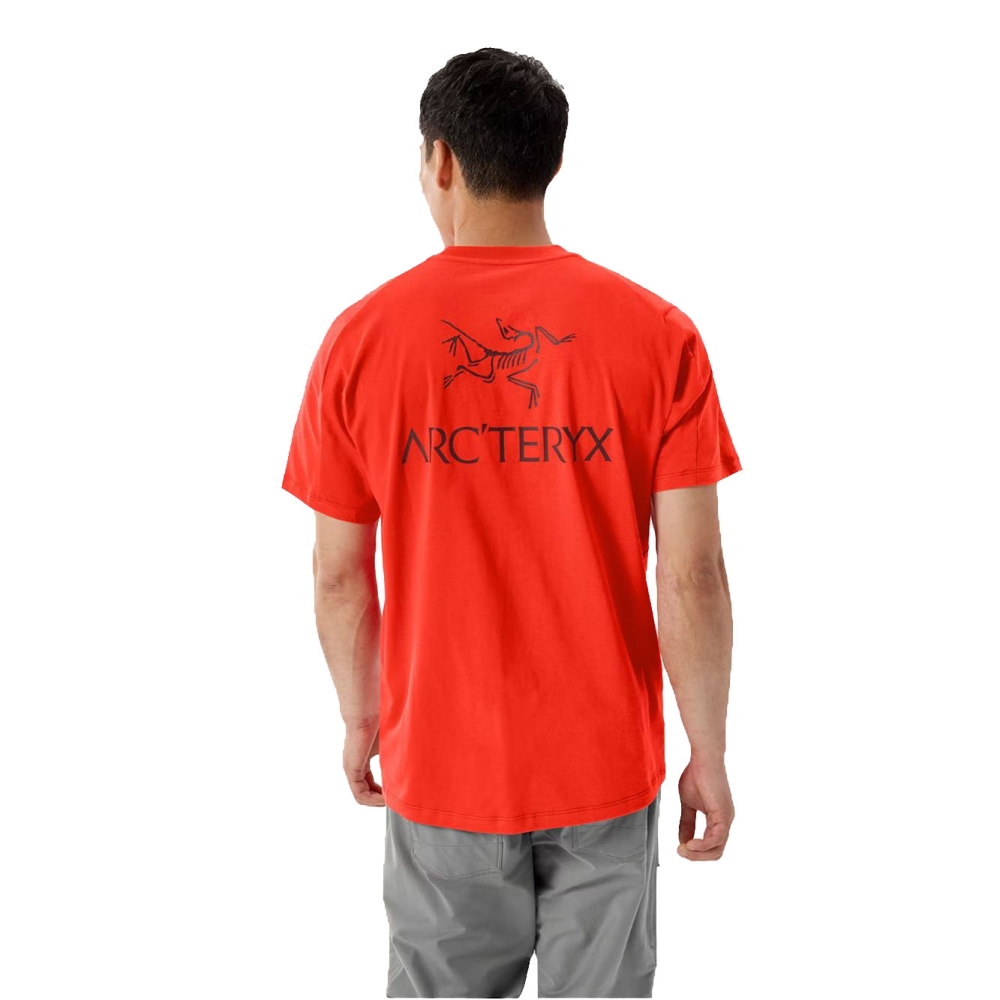 Arc'teryx Kragg SL Cotton Bird Word SS Dynasty / Mars 9535-022345 shirts en tops online bestellen bij Kathmandu Outdoor & Travel