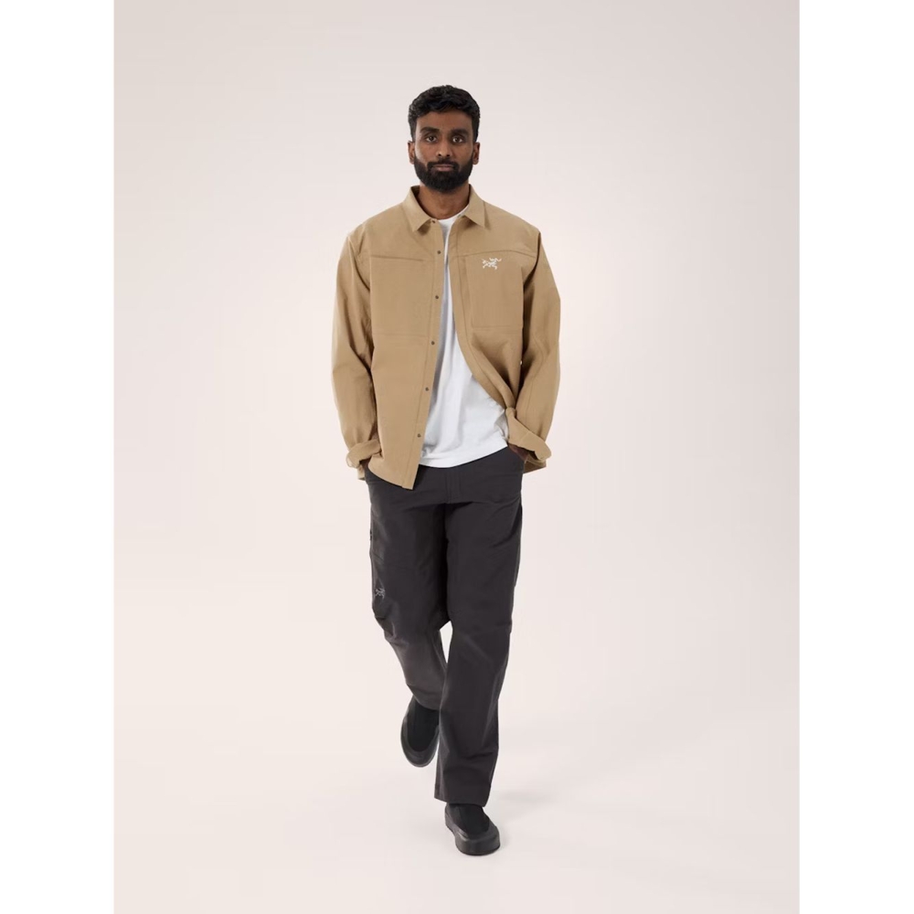 Arc'teryx Cronin Cotton Overshirt Canvas 8448-018579 shirts en tops online bestellen bij Kathmandu Outdoor & Travel
